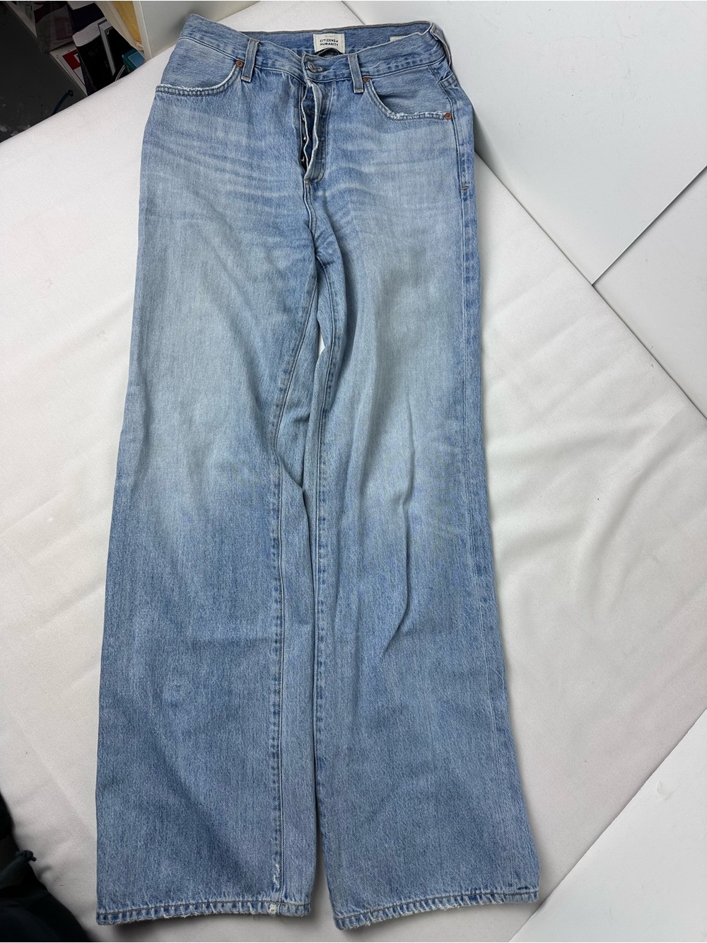 Citizens of Humanity Jeans Womens 26 Straight Blue Denim
